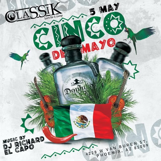 Classik event flyer from Instagram
