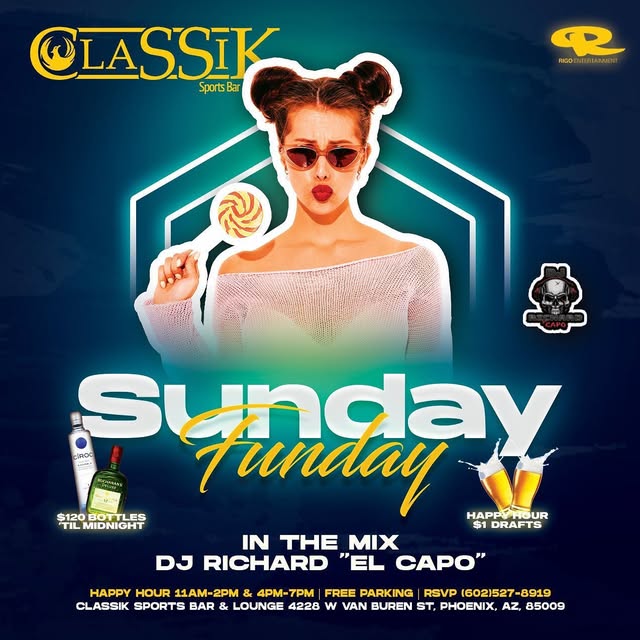 Sunday Funday flyer